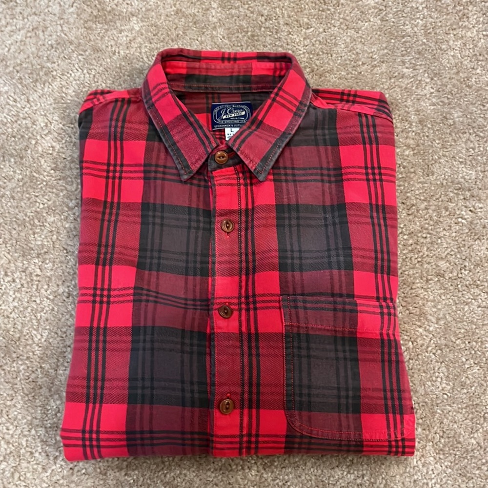 J. Crew button down shirt. Large Slim.